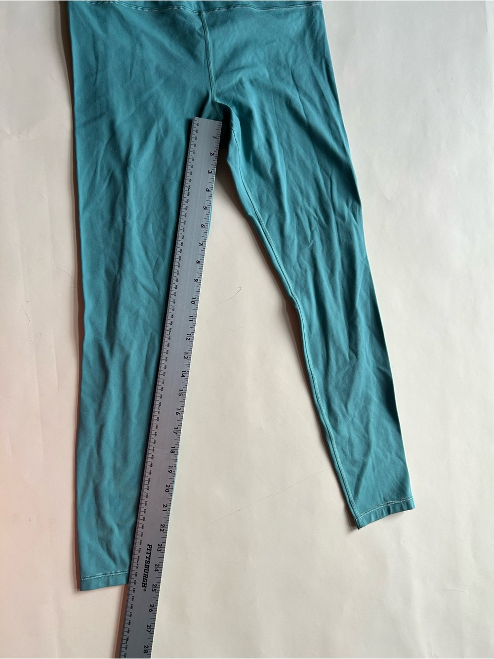 Athleta Teal High-Waist Performance Leggings size M - Picture 3 of 7
